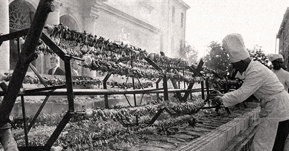 Accademia dello Spiedo - Spiedo Gigante 1956